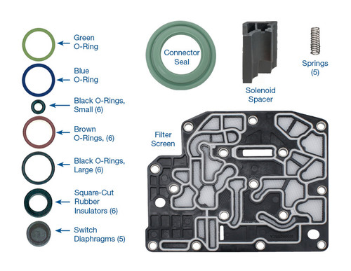 68RFE Solenoid Spacer & Service Kit | Sonnax | 2019-UP