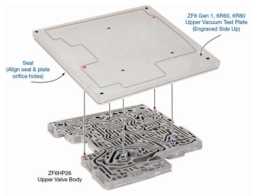 6R60 6R75 6R80 6HP19 6HP26 6HP32 Vacuum Test Plate Kit | Sonnax