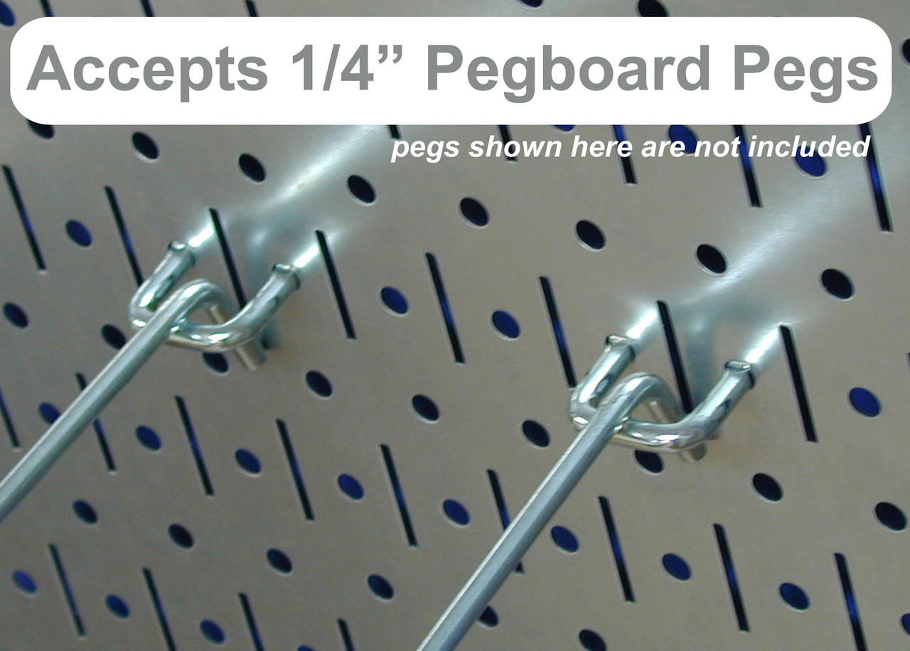 Large Pegboard - 4 8 In Metal Peg Board Pack - 4 Feet