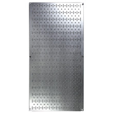 Galvanized Metal Wall Control Pegboard Galvanized Metal Wall Control Pegboard