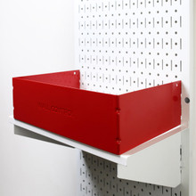 Slotted Pegboard Shelf Guard Slotted Pegboard Shelf Guard