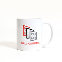 White Coffee Mug - Wall Control Brand White Coffee Mug - Wall Control Brand