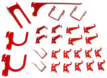 Slotted Pegboard Hook Kit Peg Hook Pack Slotted Pegboard Hook Kit Peg Hook Pack