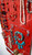Wall Control Red Necklace Organizer 10-JWL-100 R