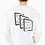 Long Sleeve White Wall Control T Shirt