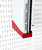 Slotted Pegboard Slim Shelf - Great for Binder Storage