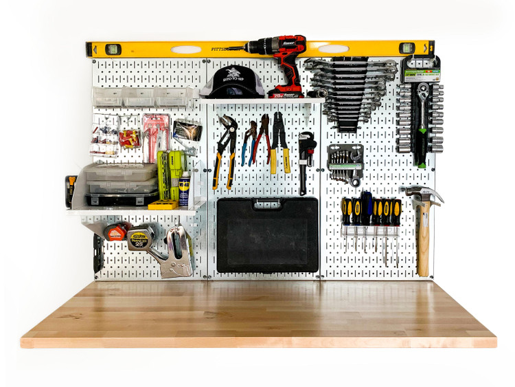 Arts and Crafts Painting Station Photo Contest Winner - Wall Control  Pegboard Organizers - Wall Control