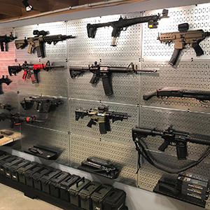 Gun Wall Storage Display