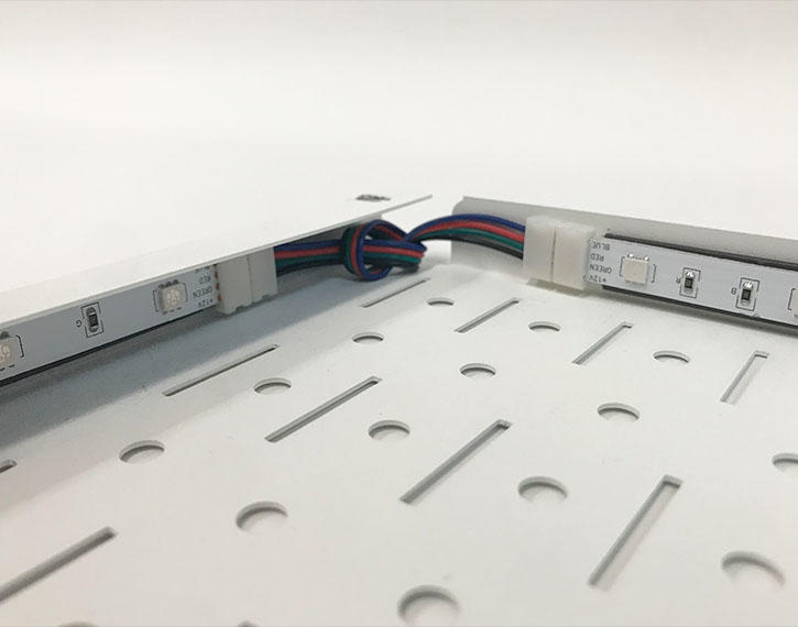 RGB Strip Looped Connector In Panel RGB Strip Looped Connector In Panel