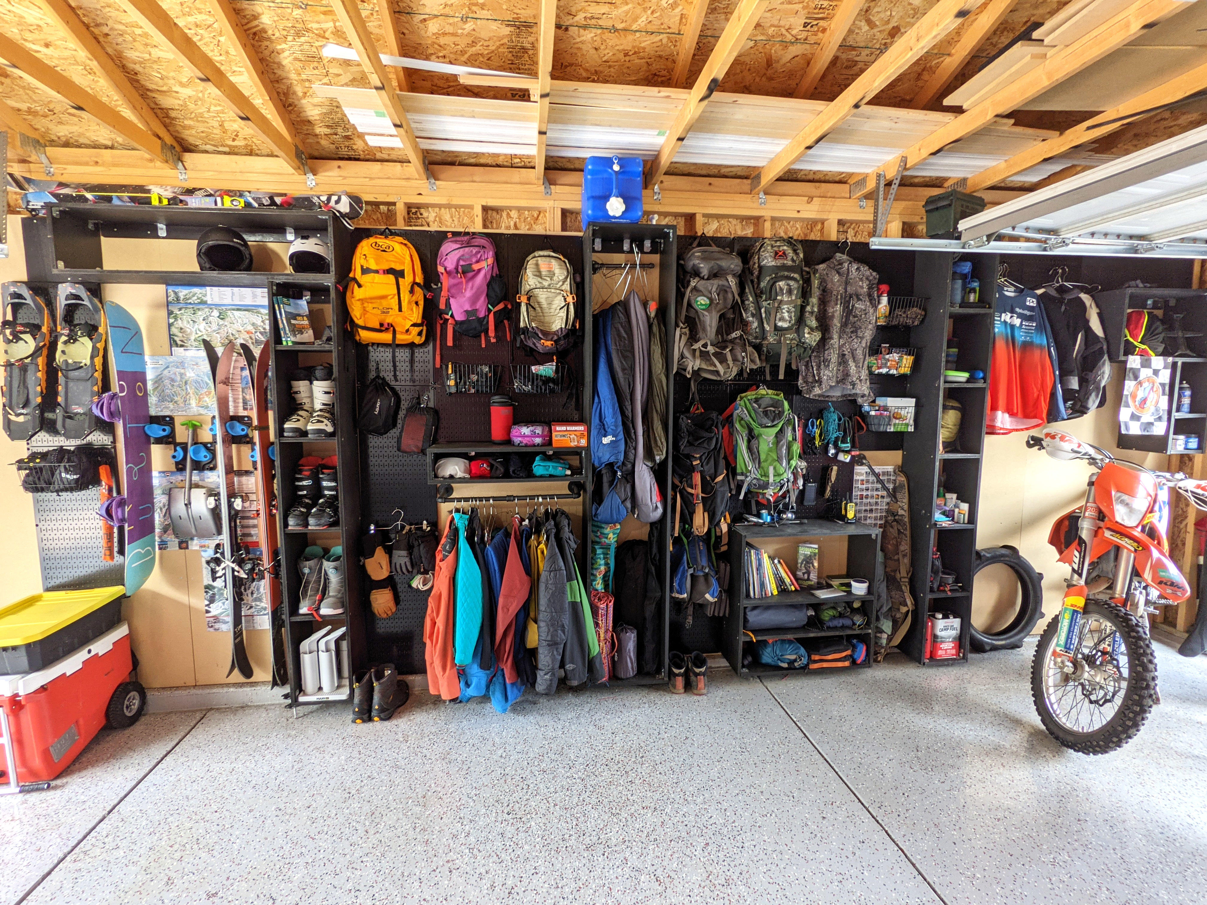 The Ultimate Adventure Set Up Wins! - Wall Control Pegboard