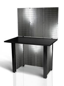 Pegboard Workbench - Free Standing Pegboard Workstation