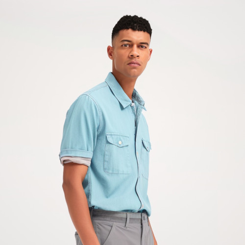 Casual Button-Down Shirt
