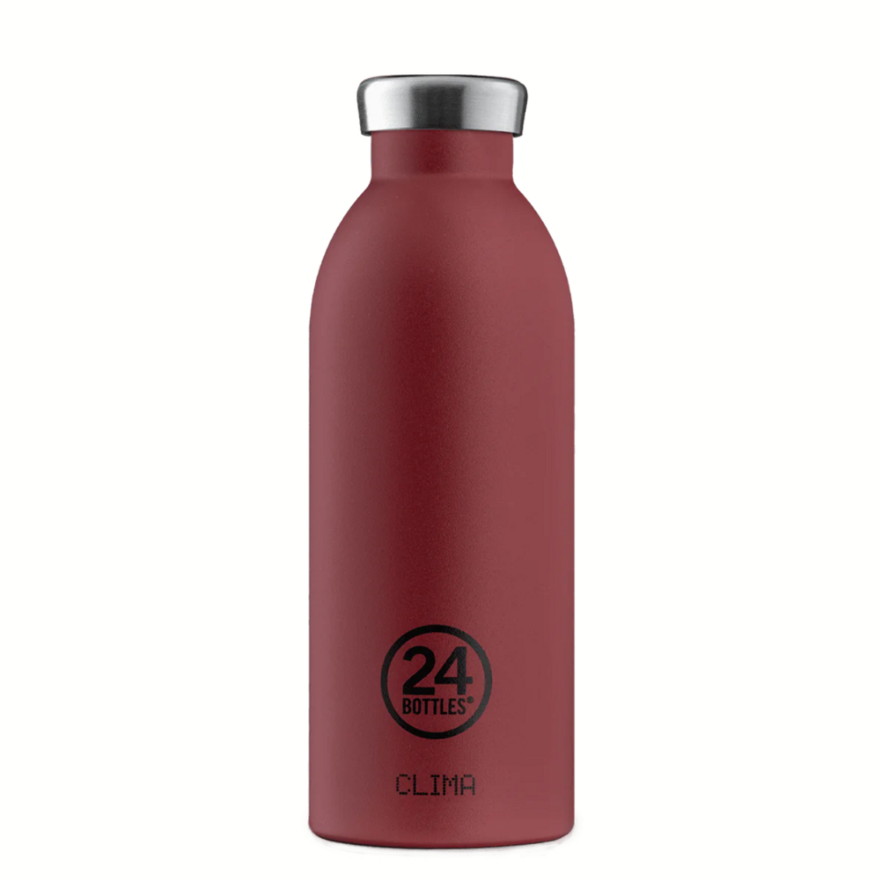 24Bottles Clima Bottle - 500mL in Country Red