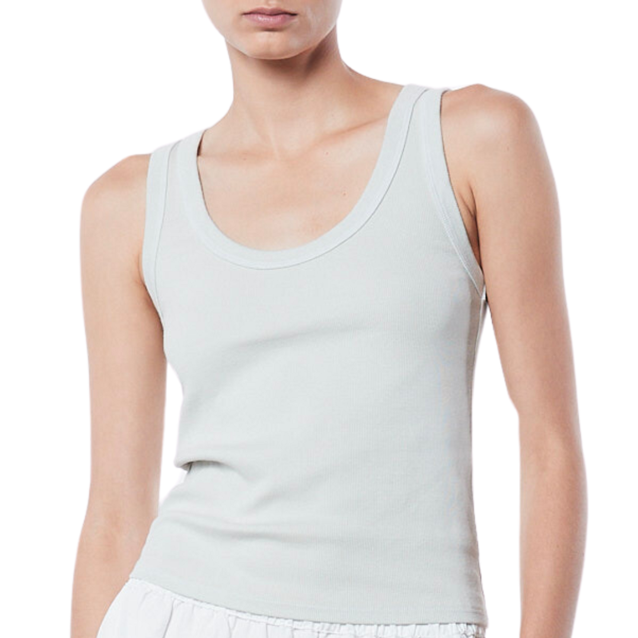 Luxury Rib Scoop Tank