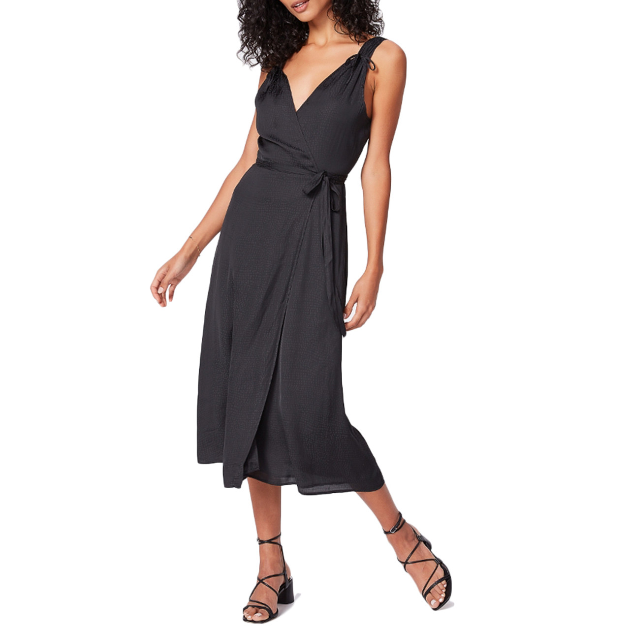 matte satin dress