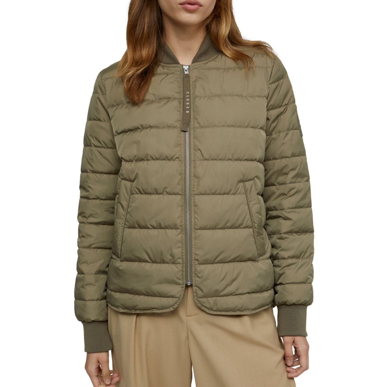Giotto Dibondon Skab stun Echo Ultralight Quilted Jacket in Chocolate Chip (Army) - GREENENVY