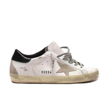 Superstar Golden Goose White With Logo