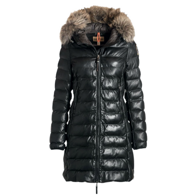 parajumpers leather parka