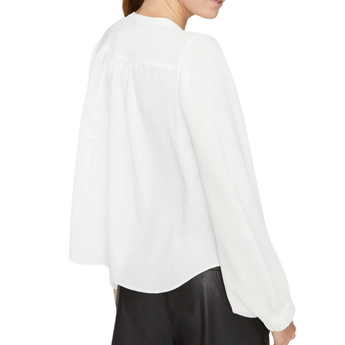 The Phoebe Blouse in Salt White