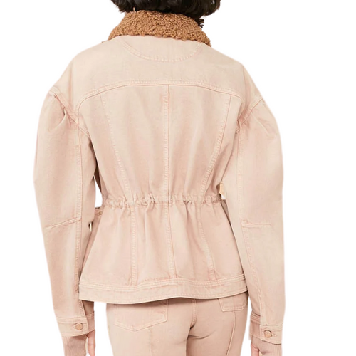 The Odette Jacket in Rosewood Wash 