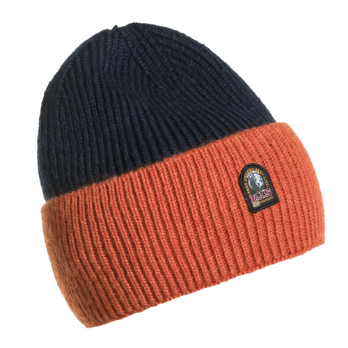 Gardenia Hat in Navy Carrot 