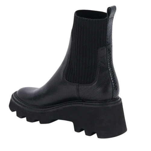 Hoven H2O Boots in Black Leather H2O 