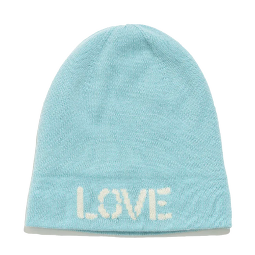 Love Beanie in Icicle