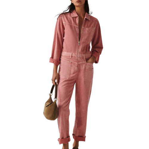 Dova Overall in Pink