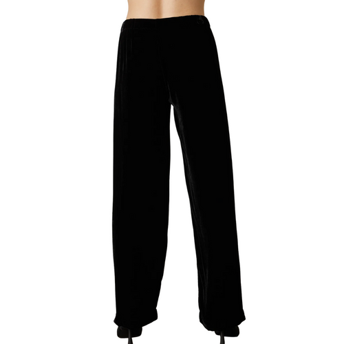 Frida Wide Leg Pant in Black