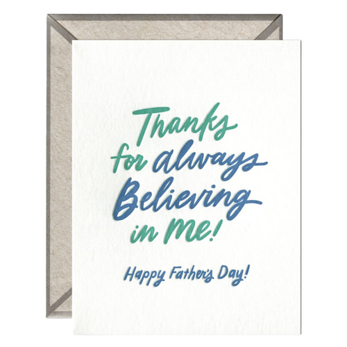 Believing In Me Father’s Day Card