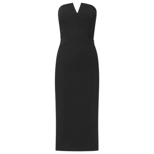 Nabi Strapless Dress in Black