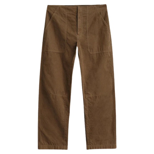 Leyton Workwear Pants in Olive Green