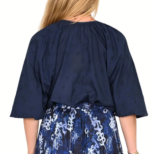 Charlie Blouse in Indigo