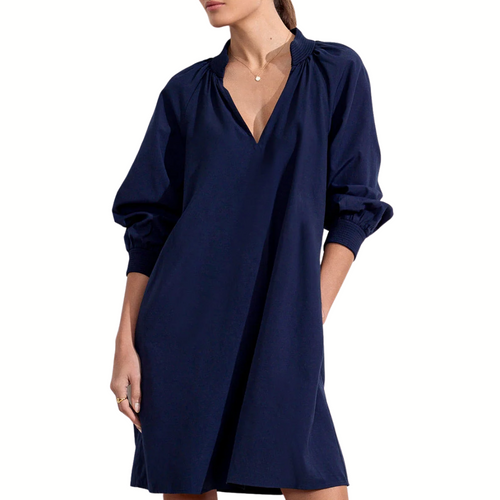 Amaia Dress in Navy