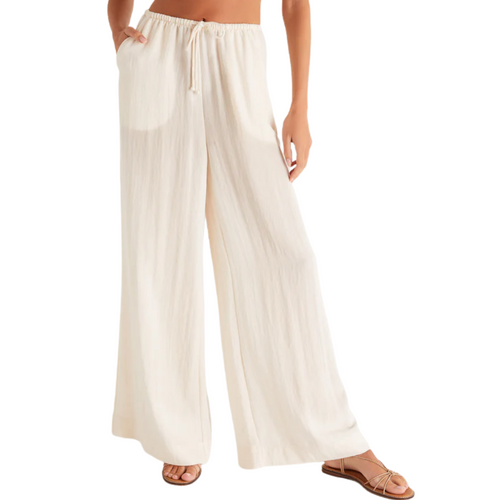 Seashore Beach Pant in Adobe White