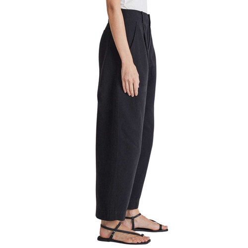 Bari Crop Trouser in Black