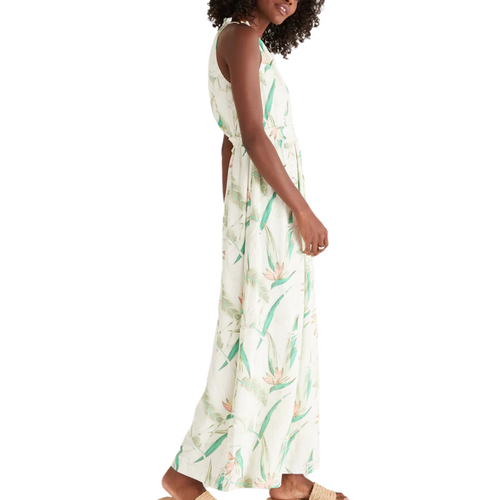 Paradise Maxi Dress in Adobe White 