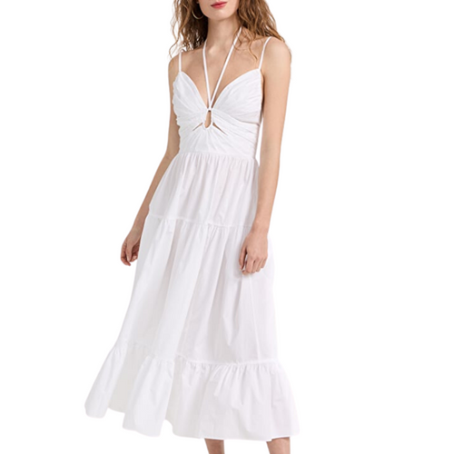 Phoebe Dress in Blanc