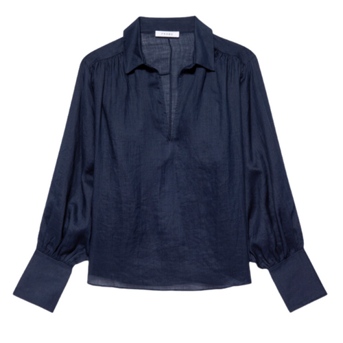 Keyhole Popover in Navy