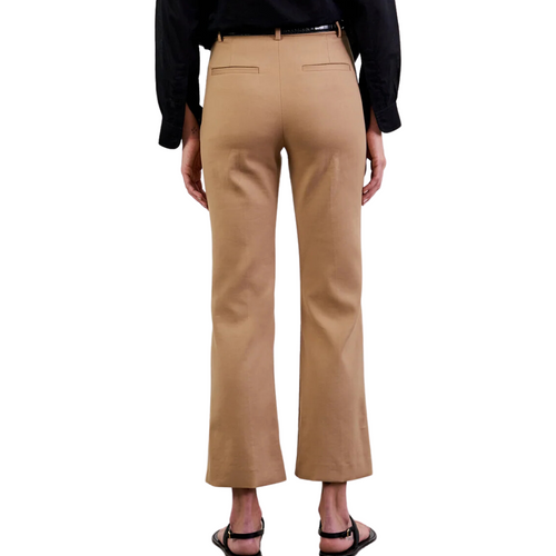 Cropped Corette Pant in Camel