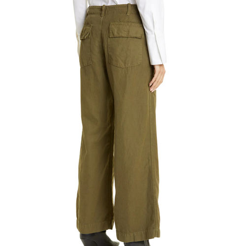 Leon Boy Pants in Olive