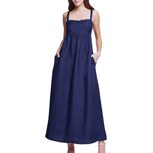 Jessamy Dress in Navy