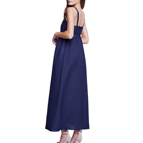 Jessamy Dress in Navy