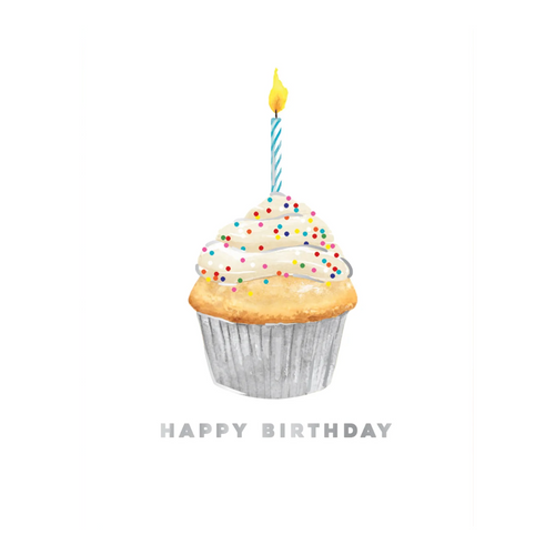 Cupcake Birthday Card