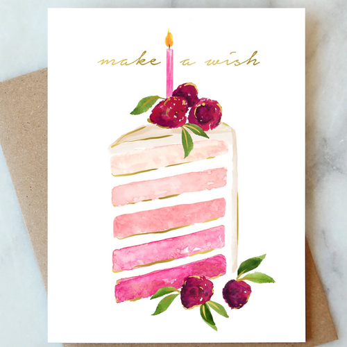 Birthday Slice Card