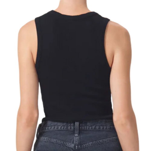 Poppy Tank in Black