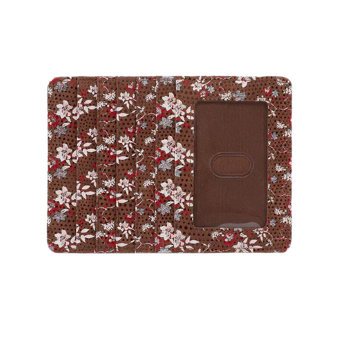 Euro Slide Card Case in Ditzy Floral