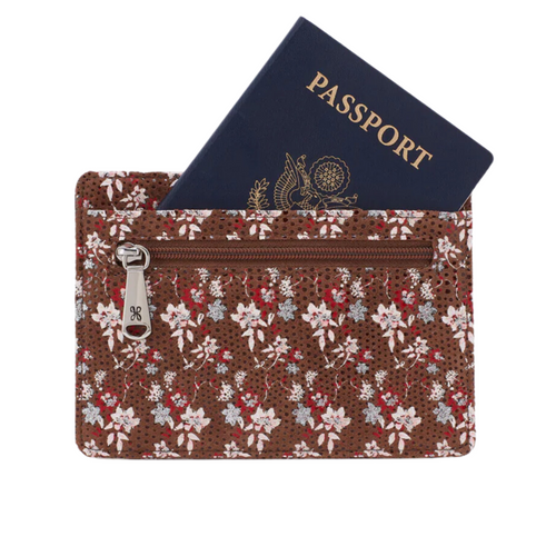 Euro Slide Card Case in Ditzy Floral