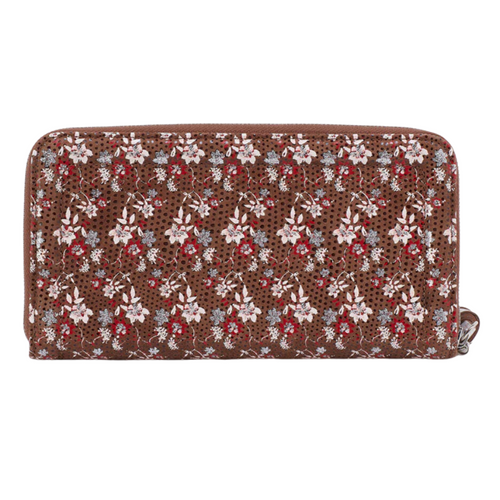 Nila Large Zip Around Continental Wallet in Ditzy Floral 