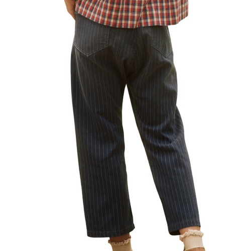 The Ranger Pant in Dark Indigo Pin Stripe